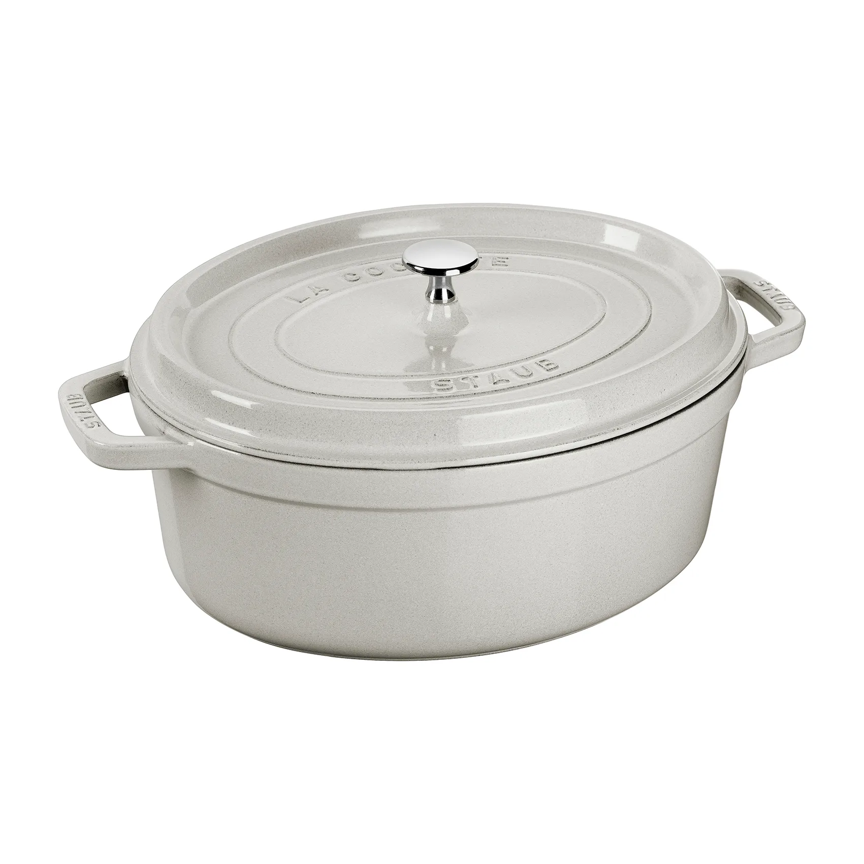 Olla ovalada Staub White Truffle, 3,2 l STAUB