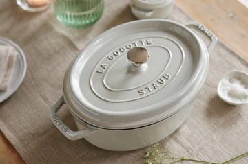 Olla ovalada Staub White Truffle - 4,2 l - STAUB