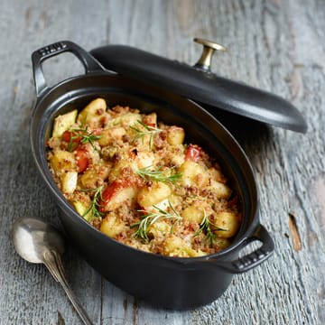 Olla ovalada Vintage La Coquette 1,7 L - negro - STAUB