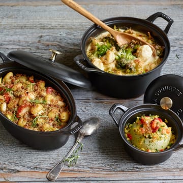 Olla ovalada Vintage La Coquette 1,7 L - negro - STAUB