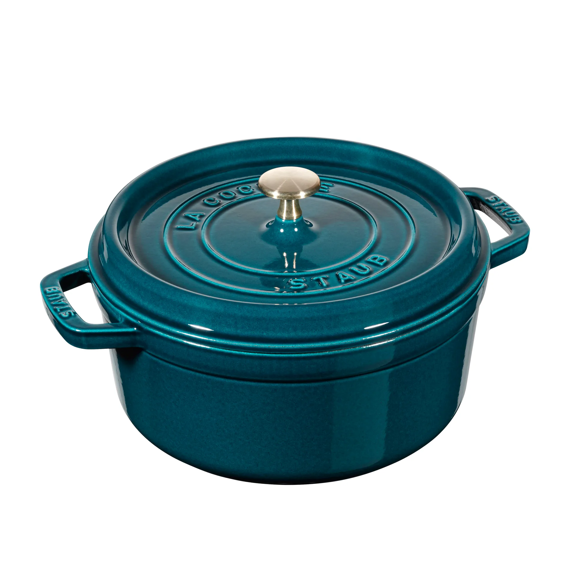 Olla redonda La Mer, tres capas de esmalte, 3,8 l STAUB
