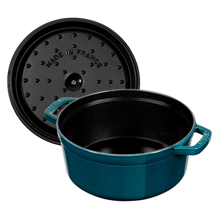 Olla redonda La Mer, tres capas de esmalte, 3,8 l STAUB