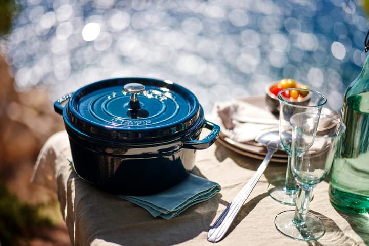 Olla redonda La Mer, tres capas de esmalte, 6,7 l STAUB