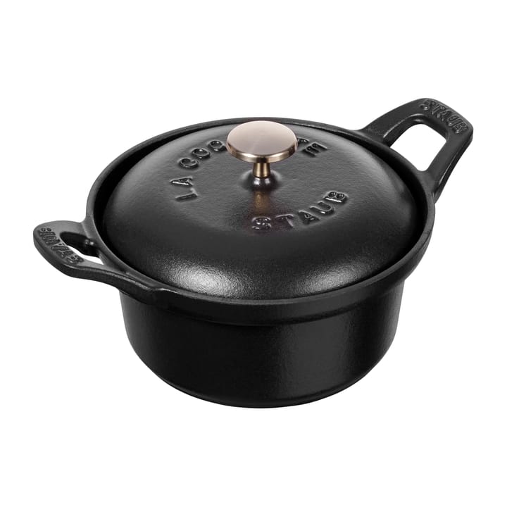 Olla redonda Vintage La Coquette 0,5 L - negro - STAUB