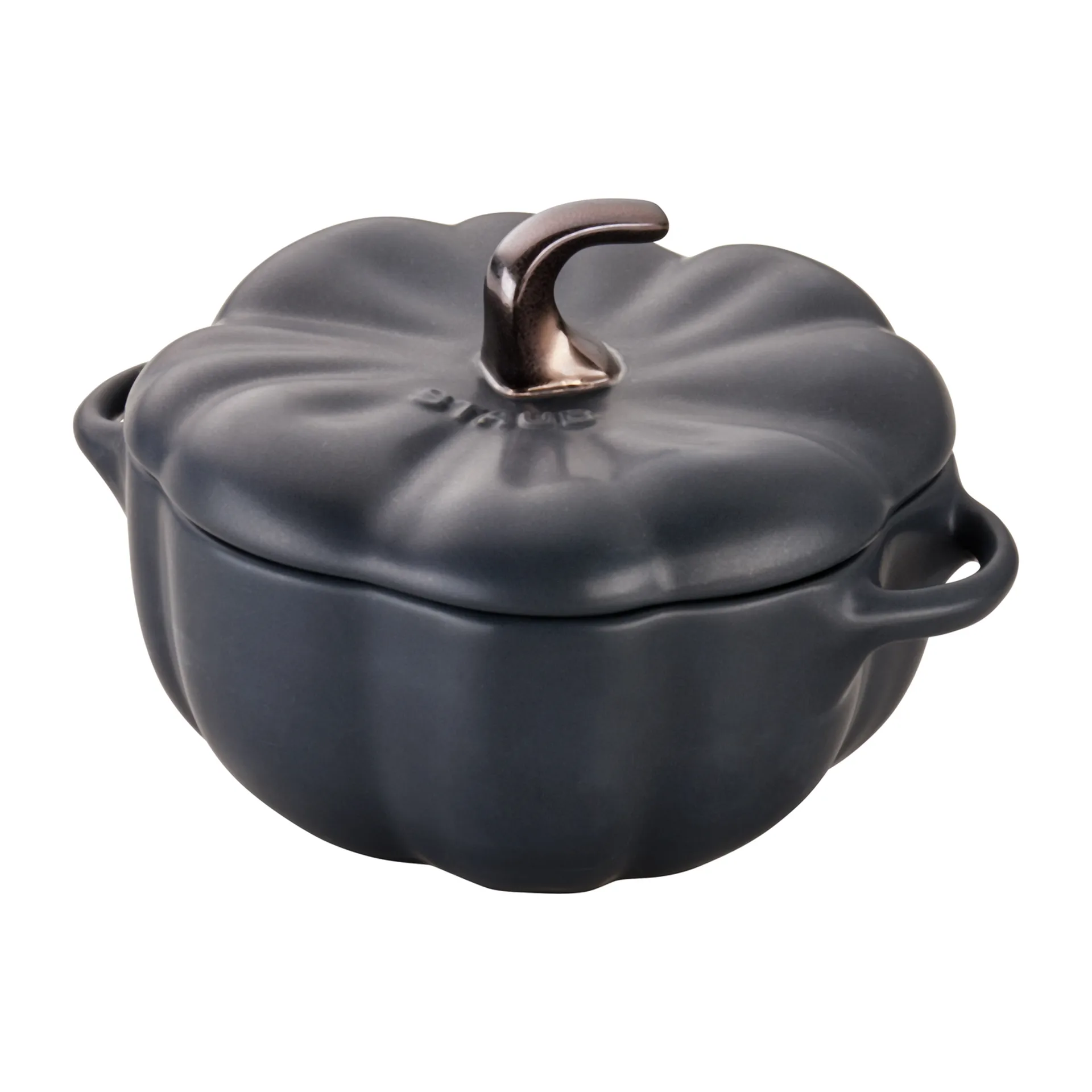 Olla Staub calabaza en gres negro, 0,47 L STAUB