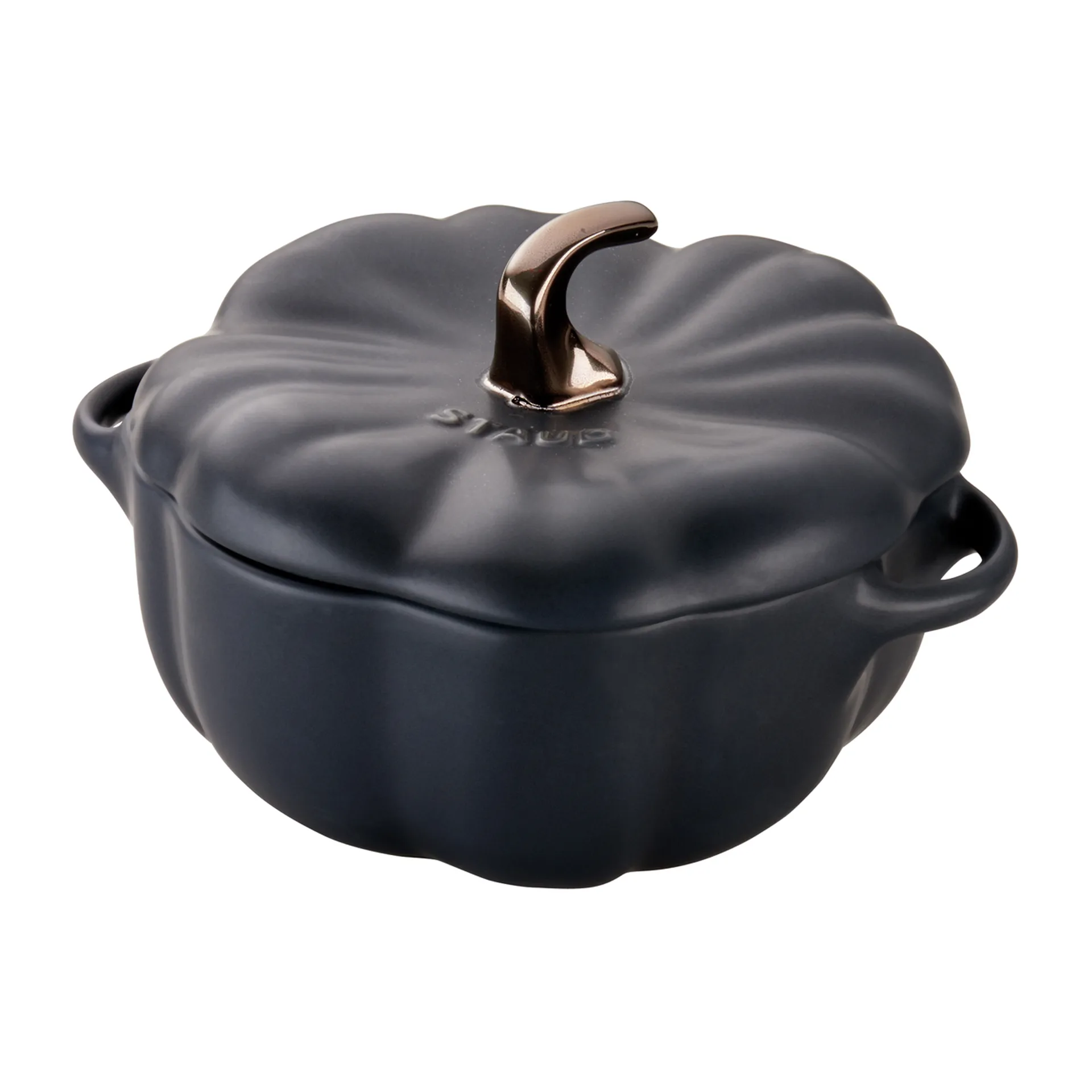 Olla Staub calabaza en gres negro, 0,7 L STAUB