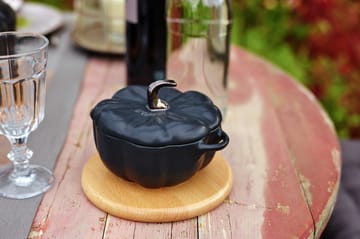 Olla Staub calabaza en gres negro - 0,7 L - STAUB
