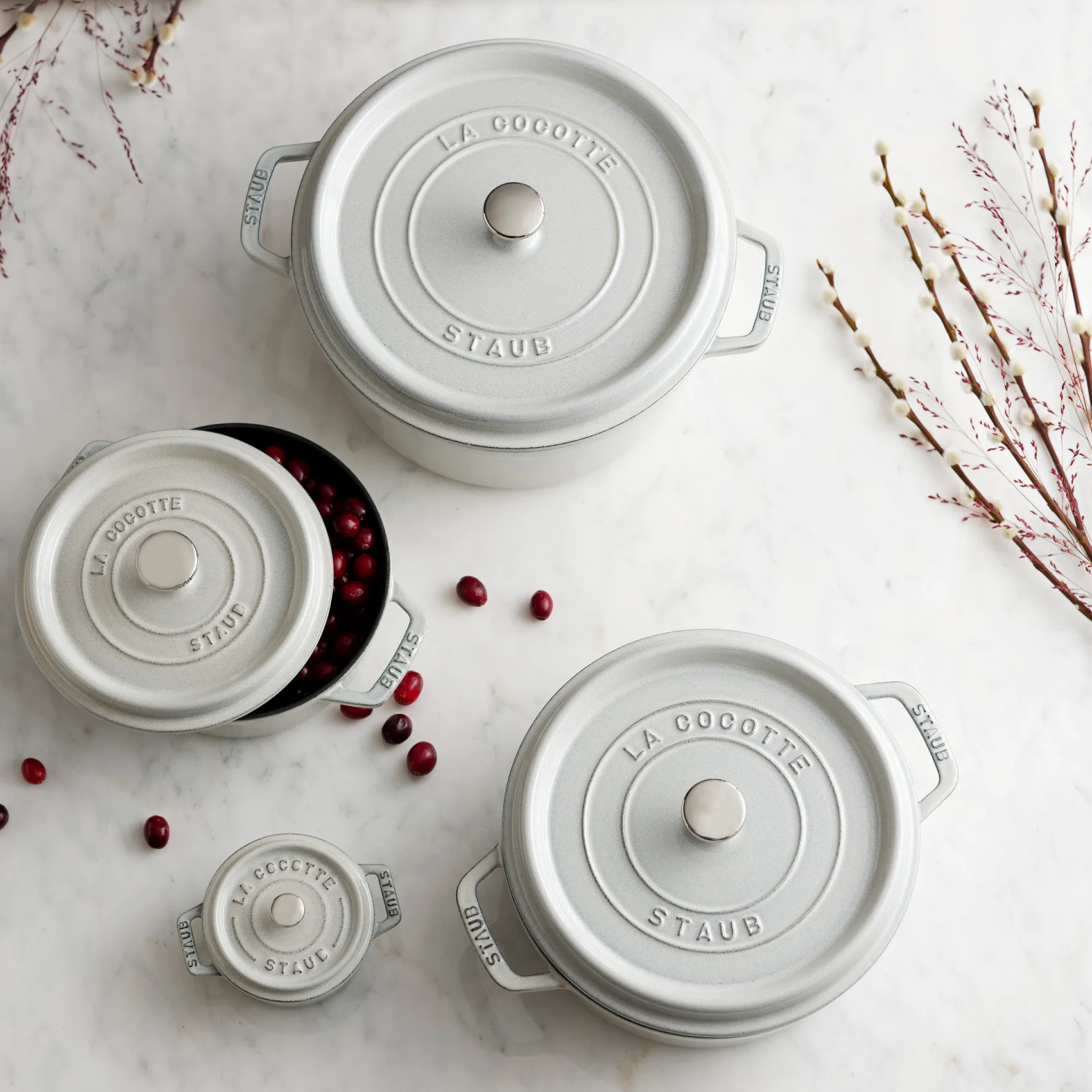 Olla Staub White Truffle, 0,25 l STAUB