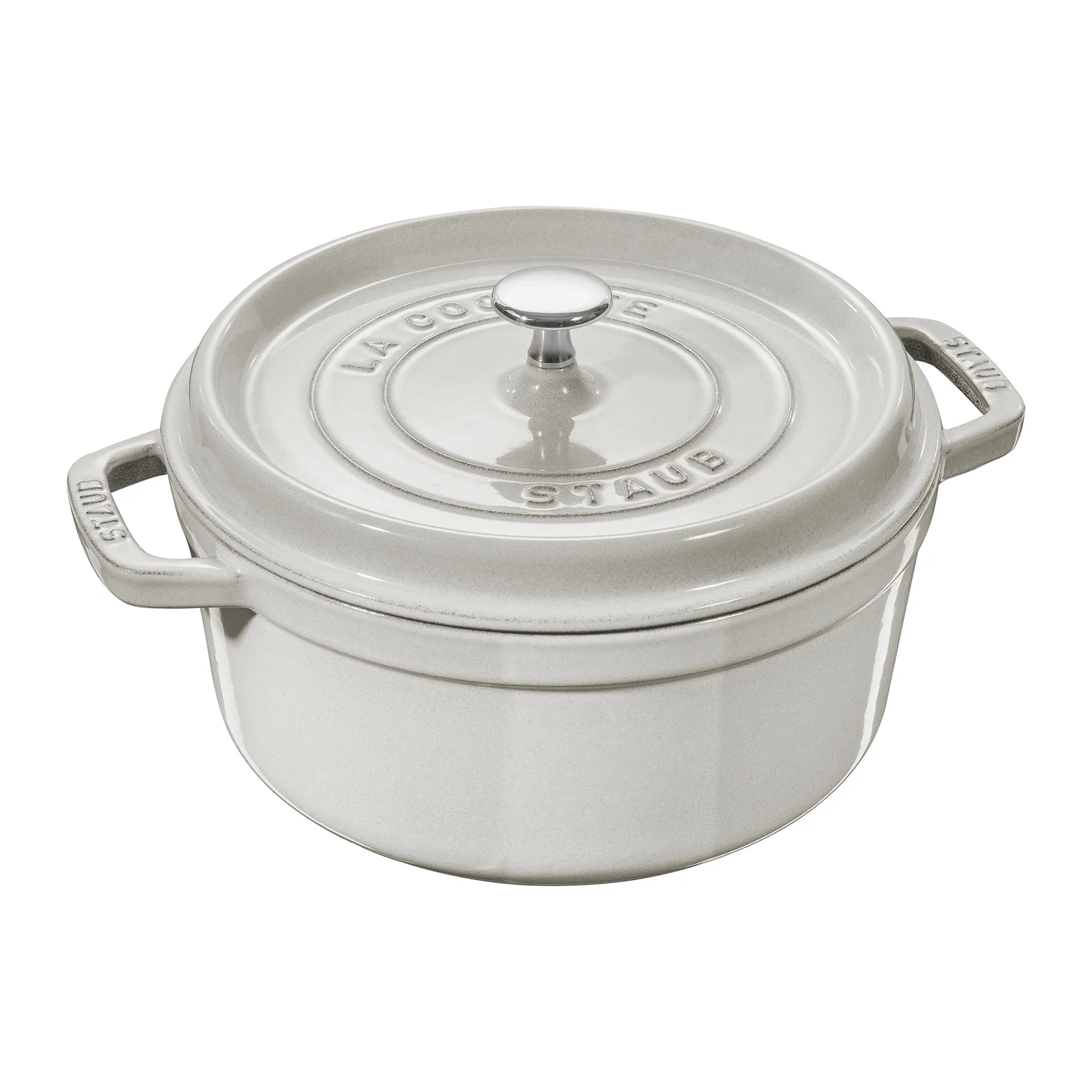 Olla Staub White Truffle, 3,8 l STAUB