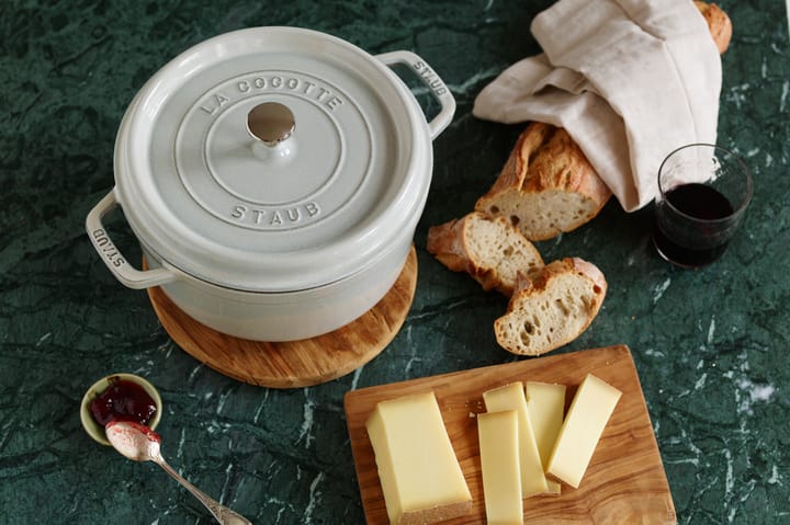 Olla Staub White Truffle, 3,8 l STAUB