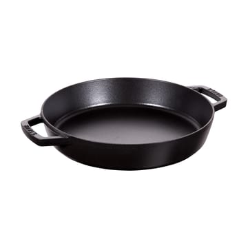 Paella de hierro fundido Staub con 2 asas Ø34 cm - Negro - STAUB