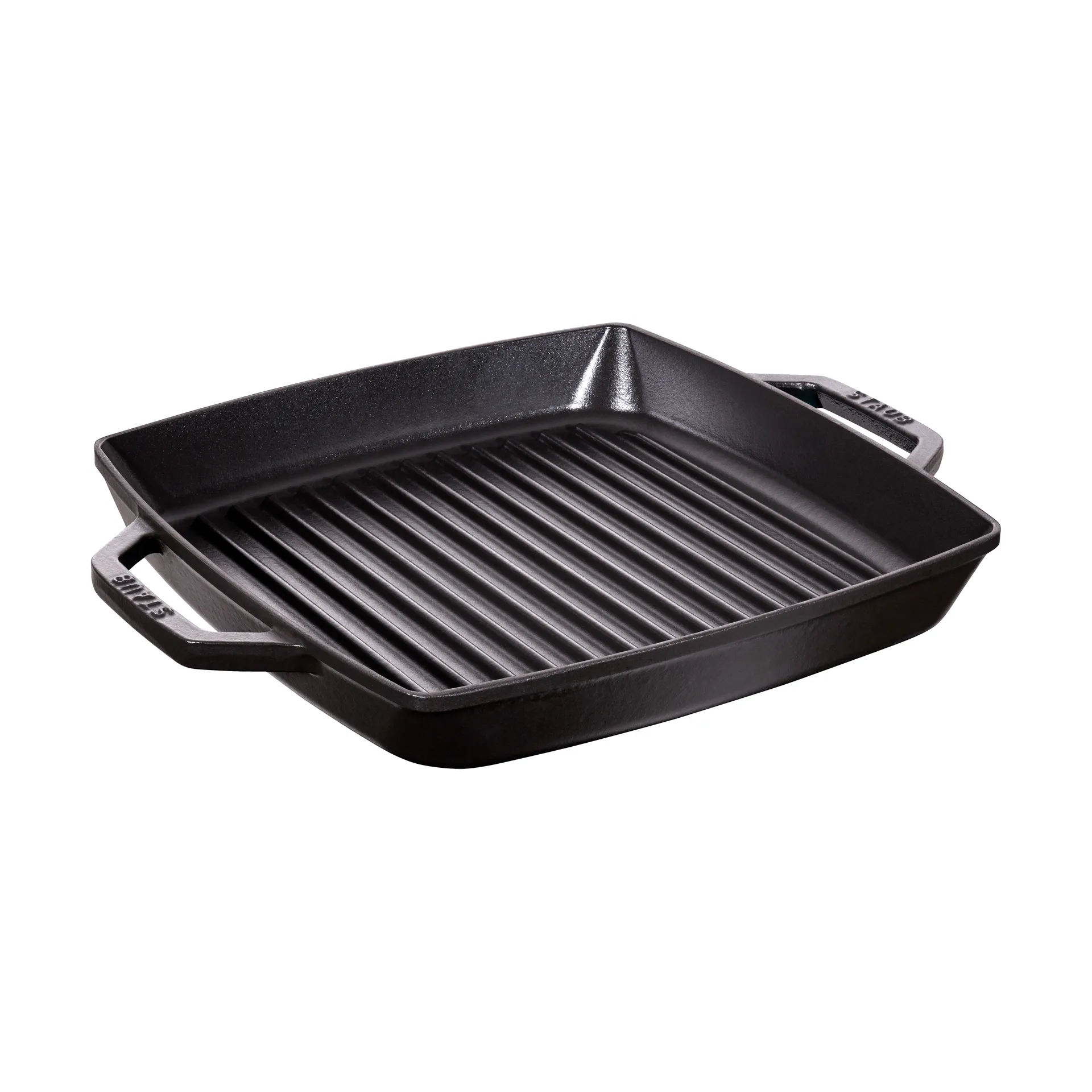 Parrilla de hierro fundido Staub Pure cuadrada negra, 28 cm STAUB