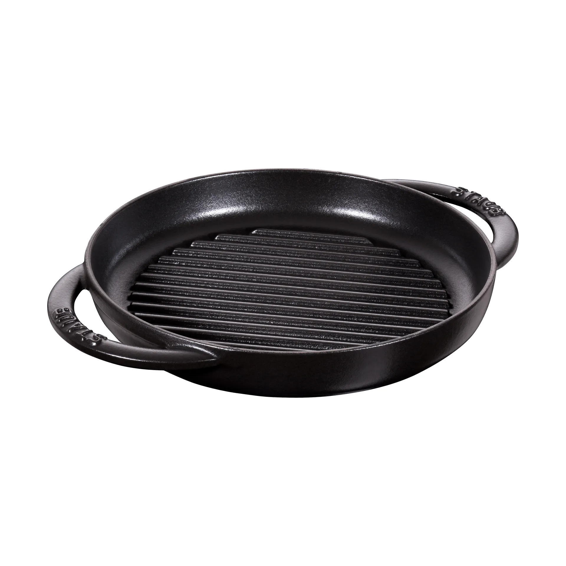 Parrilla de hierro fundido Staub Pure redonda negra, Ø22 cm STAUB