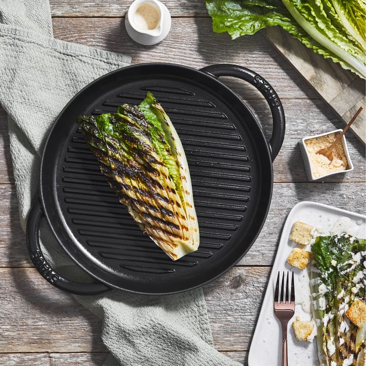 Parrilla de hierro fundido Staub Pure redonda negra, Ø30 cm STAUB