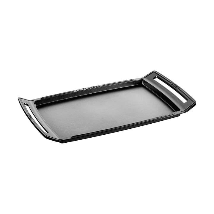 Plancha Staub Teppanyaki con asas 38x25 cm - Negro - STAUB