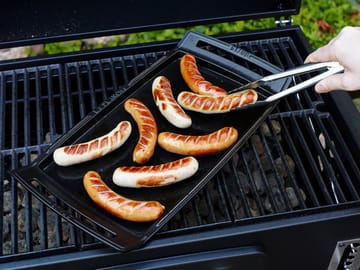 Plancha Staub Teppanyaki con asas 38x25 cm - Negro - STAUB