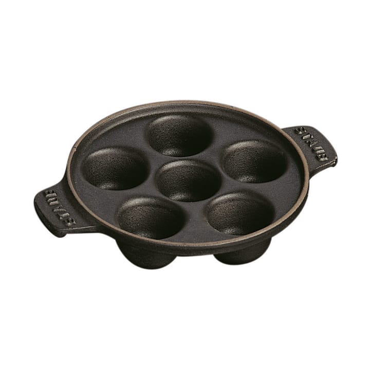 Plato de caracoles Staub de hierro fundido Ø14 cm - Negro - STAUB
