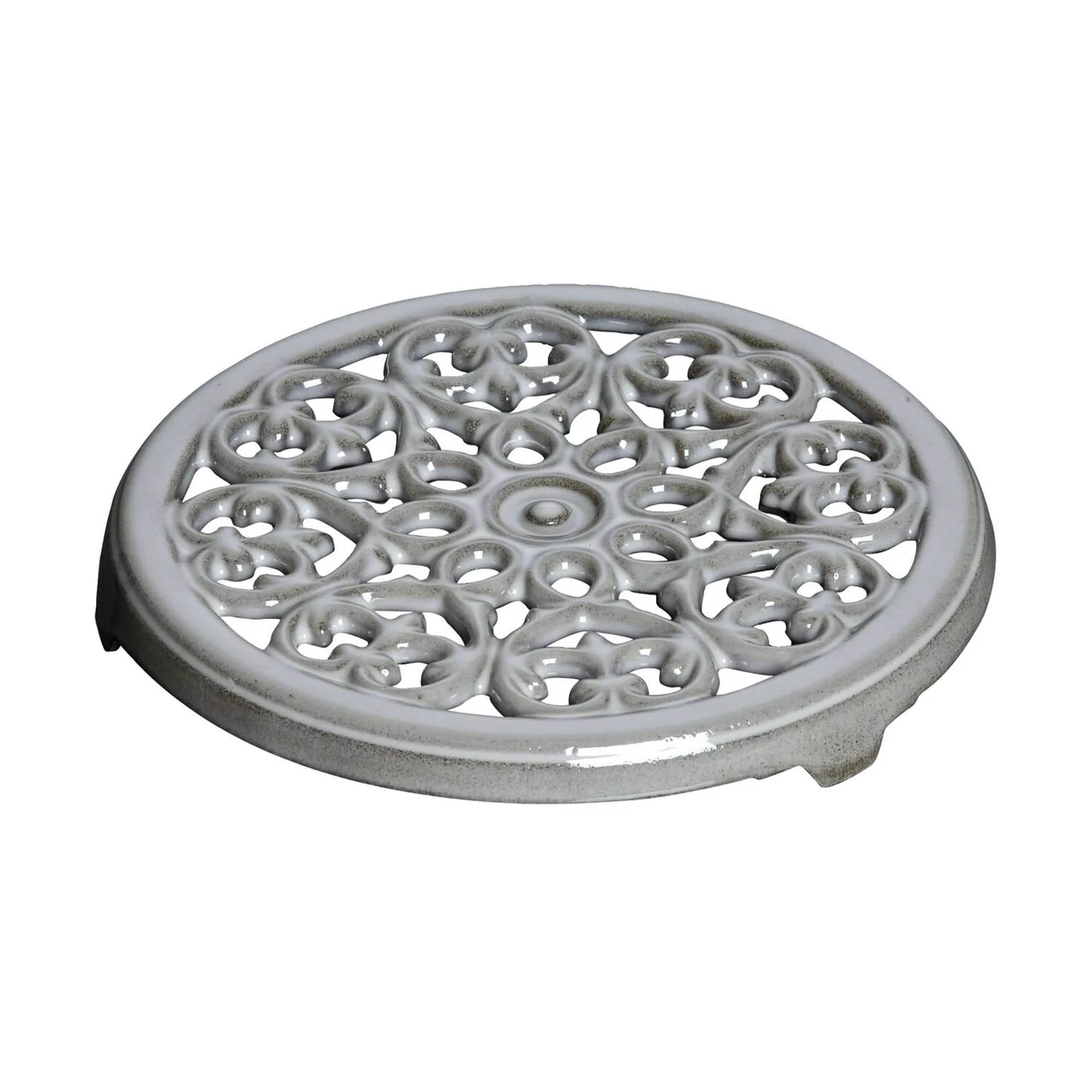 Salvamanteles de hierro fundido Lilly Ø23 cm, Graphite-grey STAUB