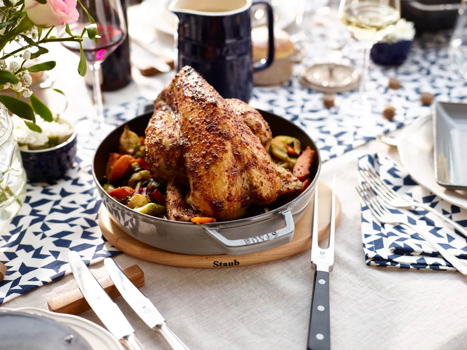 Salvamanteles magnético Staub ovalado haya, 29 cm STAUB