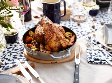 Salvamanteles magnético Staub ovalado haya - 29 cm - STAUB