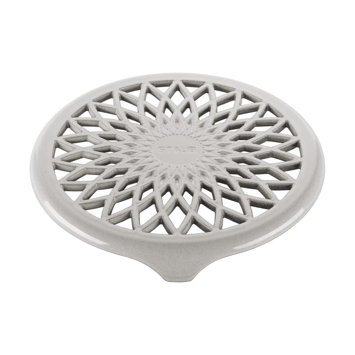 Salvamanteles Staub Twister 18,5x19 cm - White truffle - STAUB