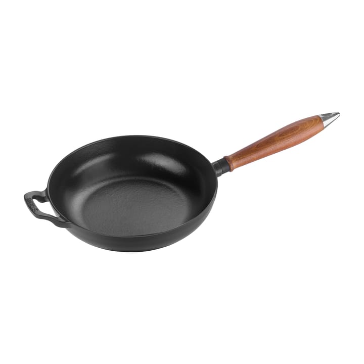 Sartén con mango de madera Vintage Ø24 cm - negro - STAUB