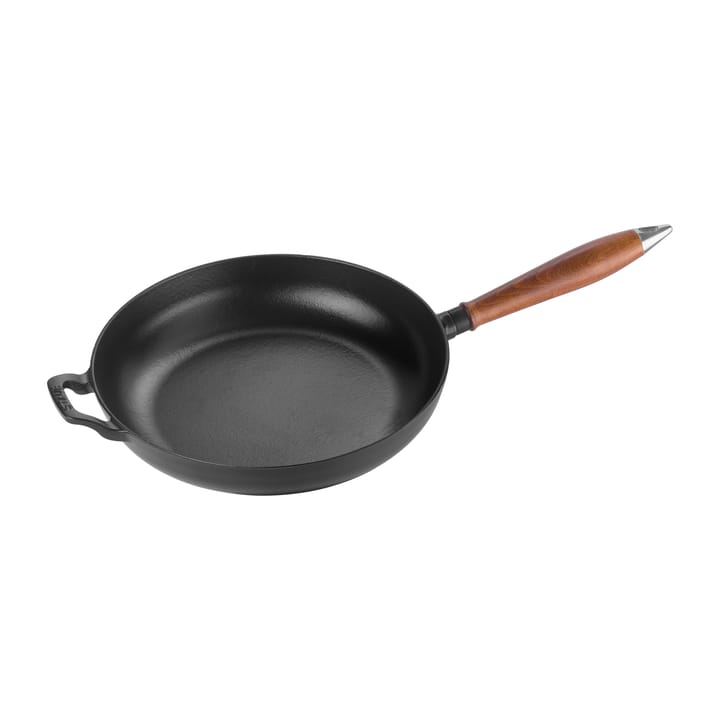 Sartén con mango de madera Vintage Ø28 cm - negro - STAUB