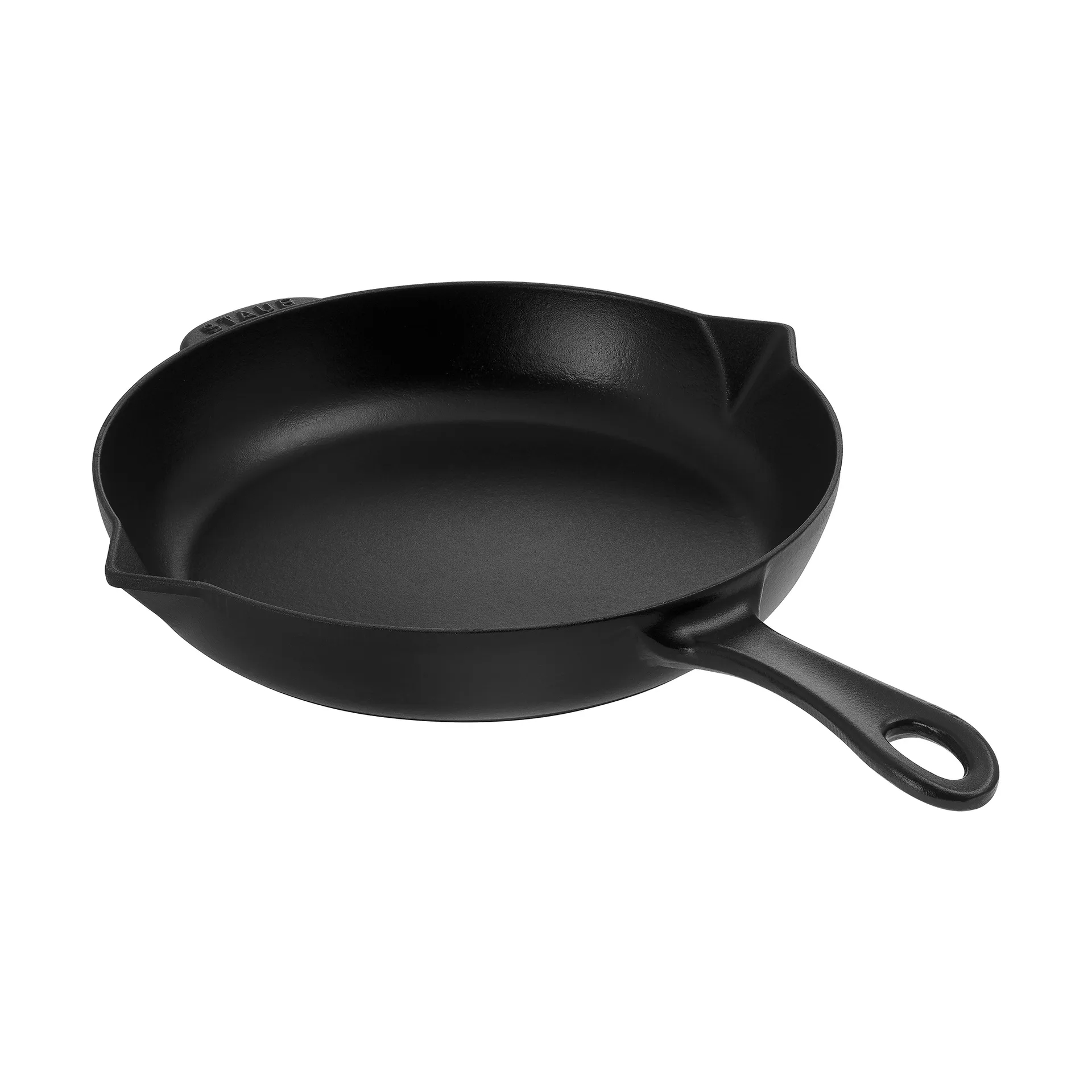 Sartén de hierro fundido Staub con pico de vertido Ø26 cm, Negro STAUB