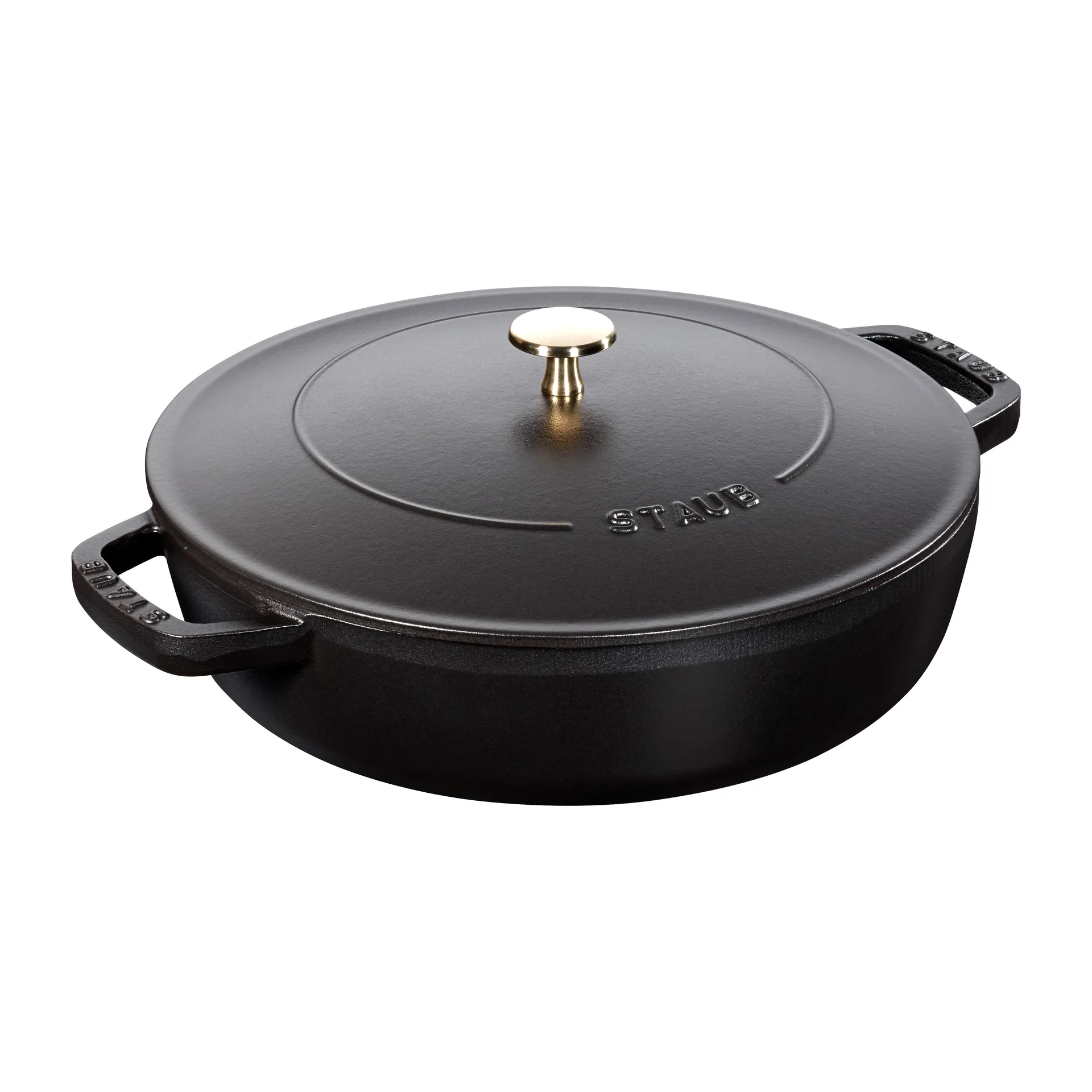 Sartén de saltear Chistera Ø28 cm 3,7 L, negro STAUB