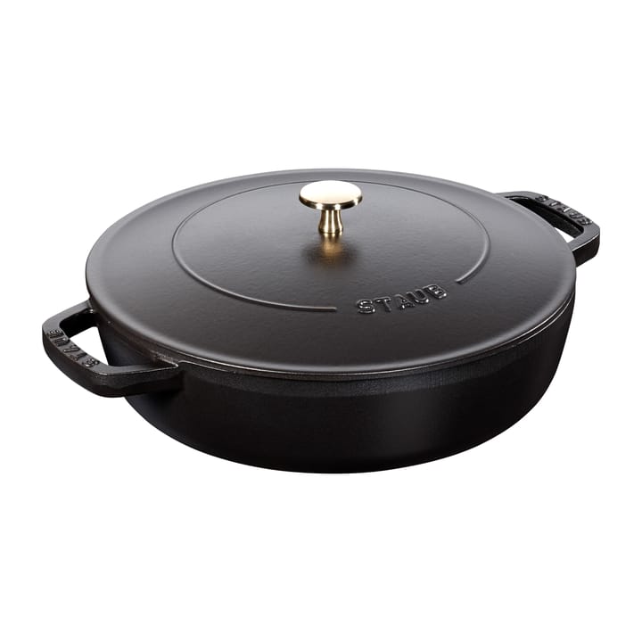 Sartén de saltear Chistera Ø28 cm 3,7 L - negro - STAUB