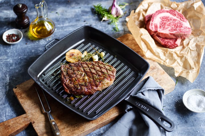 Sartén grill Staub American de hierro fundido, 30x30 cm STAUB