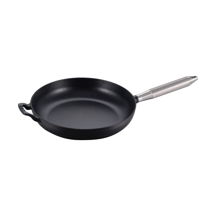Sartén hierro fundido Buster & Punch negro Ø28 cm - Asa de acero - STAUB