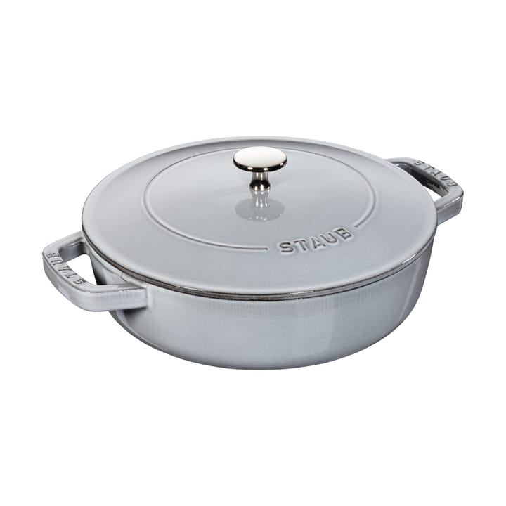 Sartén para saltear Staub Chistera de hierro fundido Ø24 cm - Gris grafito - STAUB