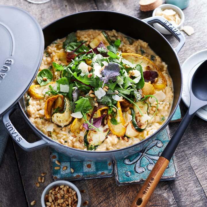 Sartén para saltear Staub Chistera de hierro fundido Ø28 cm, White truffle STAUB