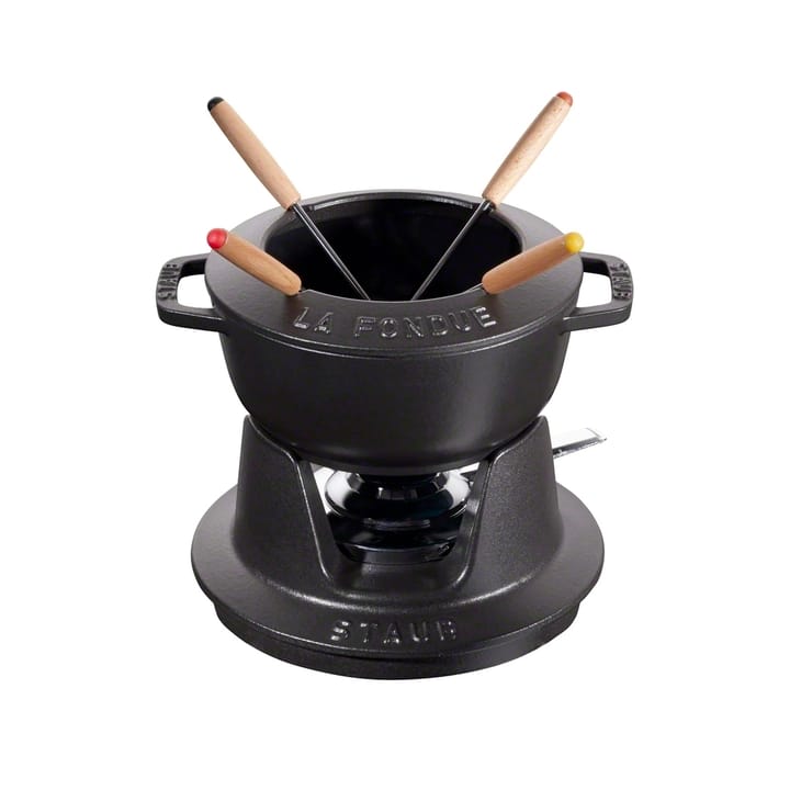 Set fondue Staub 1,1 l - negro - STAUB