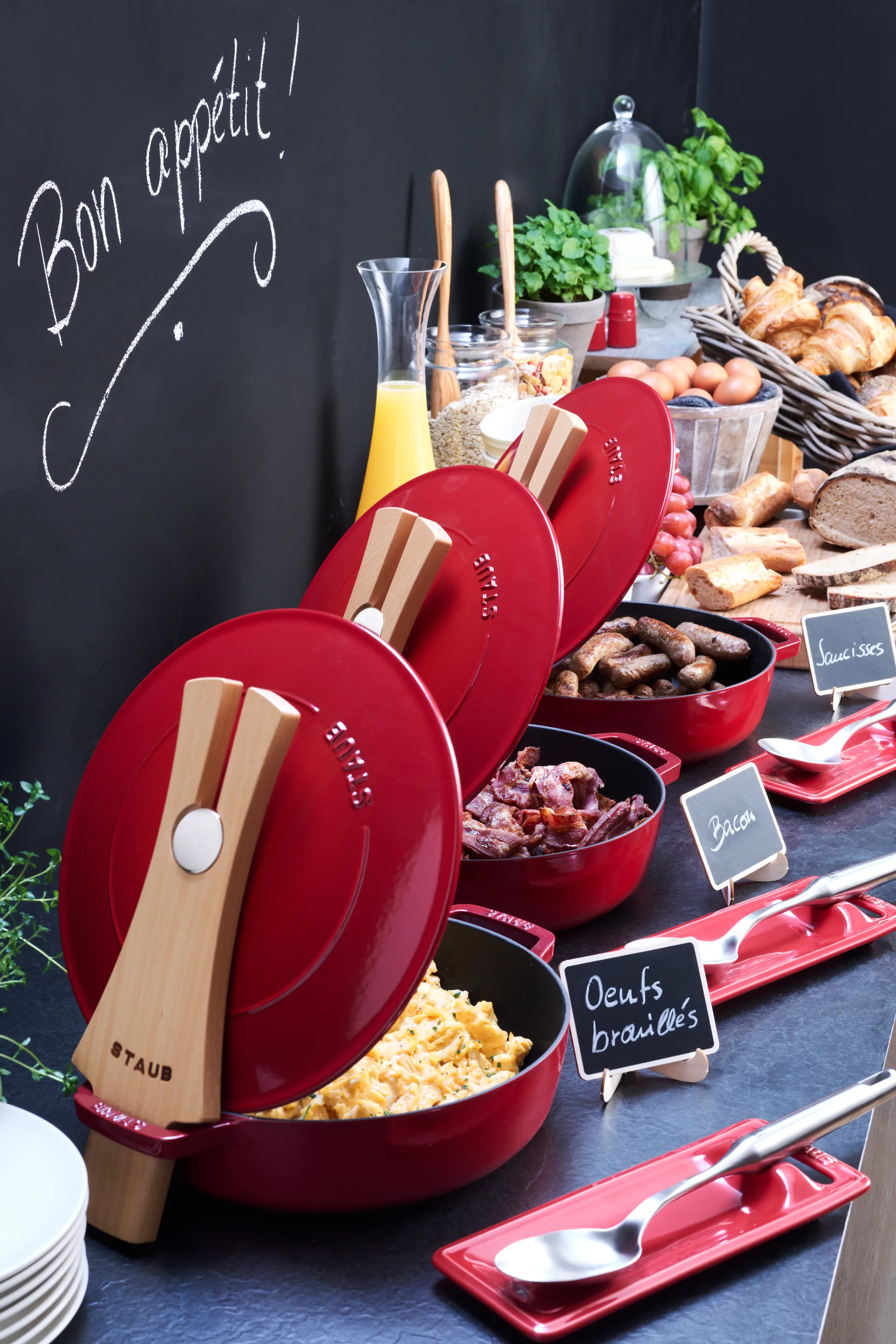 Soporte de tapa Staub de madera, 24 cm STAUB