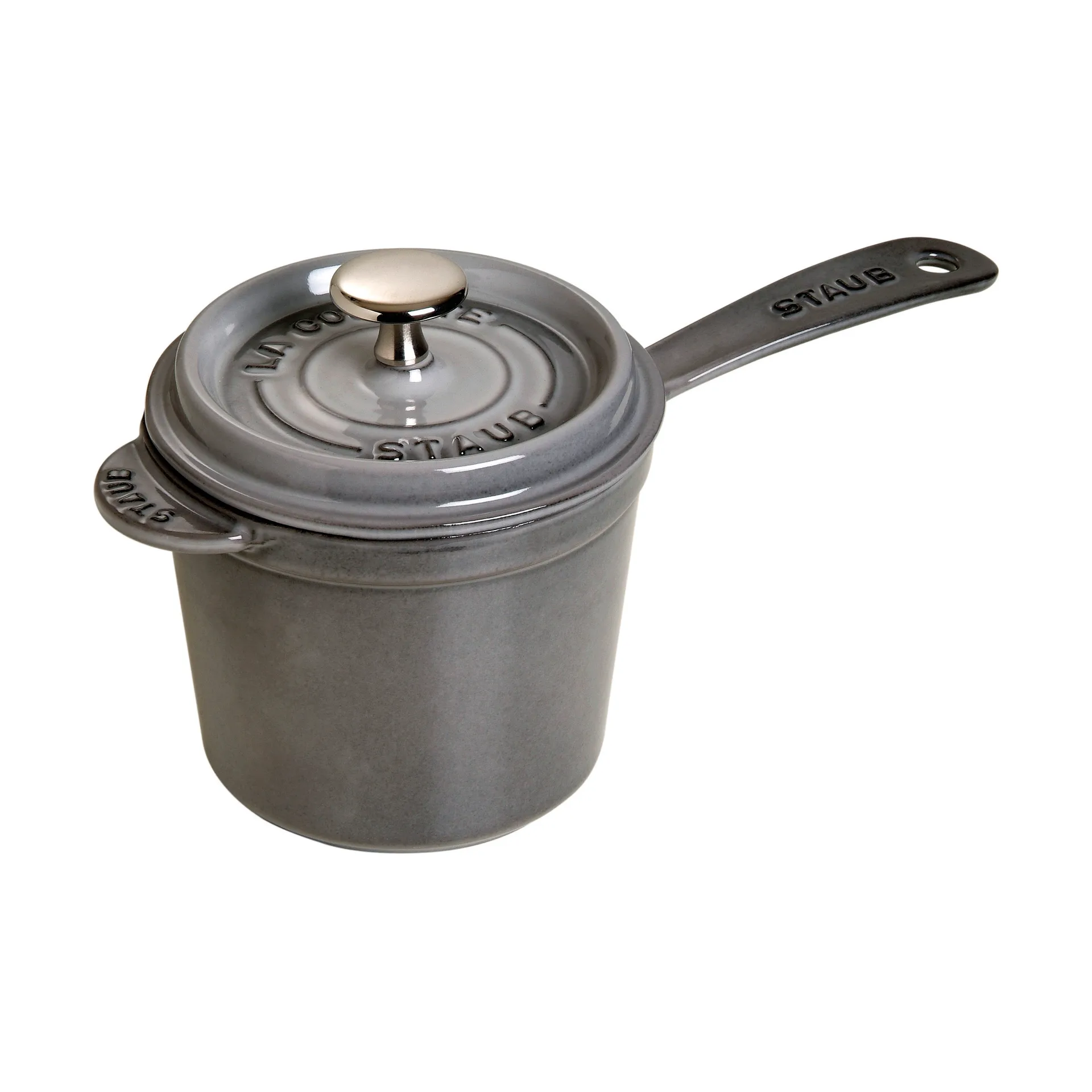 Staub La Cocotte olla alta gris grafito, 1,2 L STAUB
