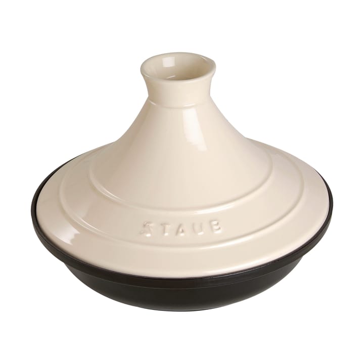 Staub Tagine de hierro fundido negro-beige - 20 cm - STAUB