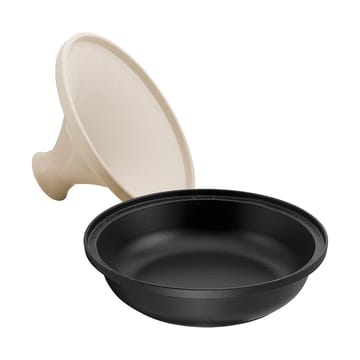 Staub Tagine de hierro fundido negro-beige - 20 cm - STAUB