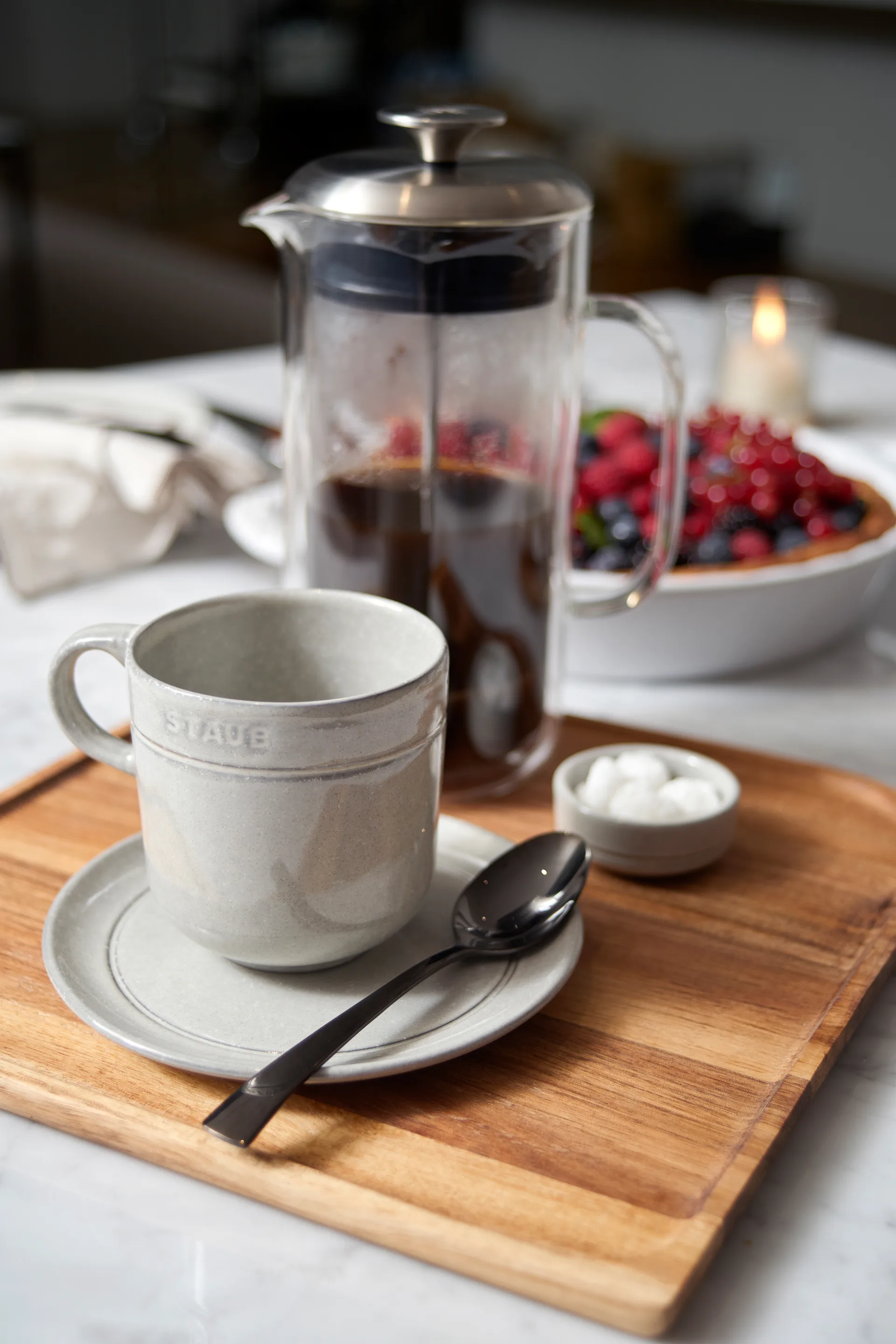 Taza Staub New White Truffle, 35 cl STAUB