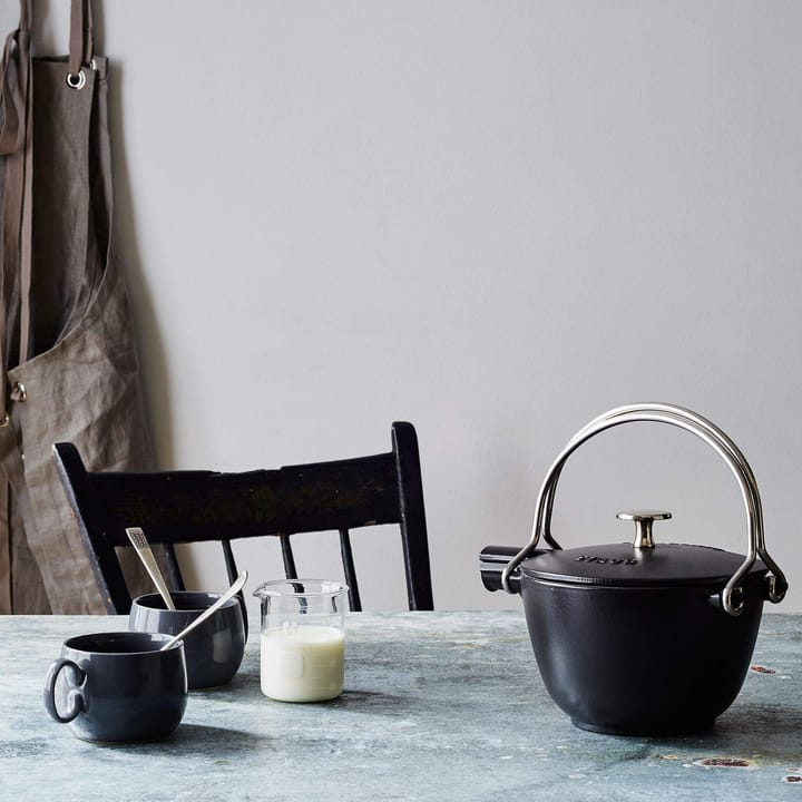 Tetera redonda Staub 1,15 L, negro STAUB