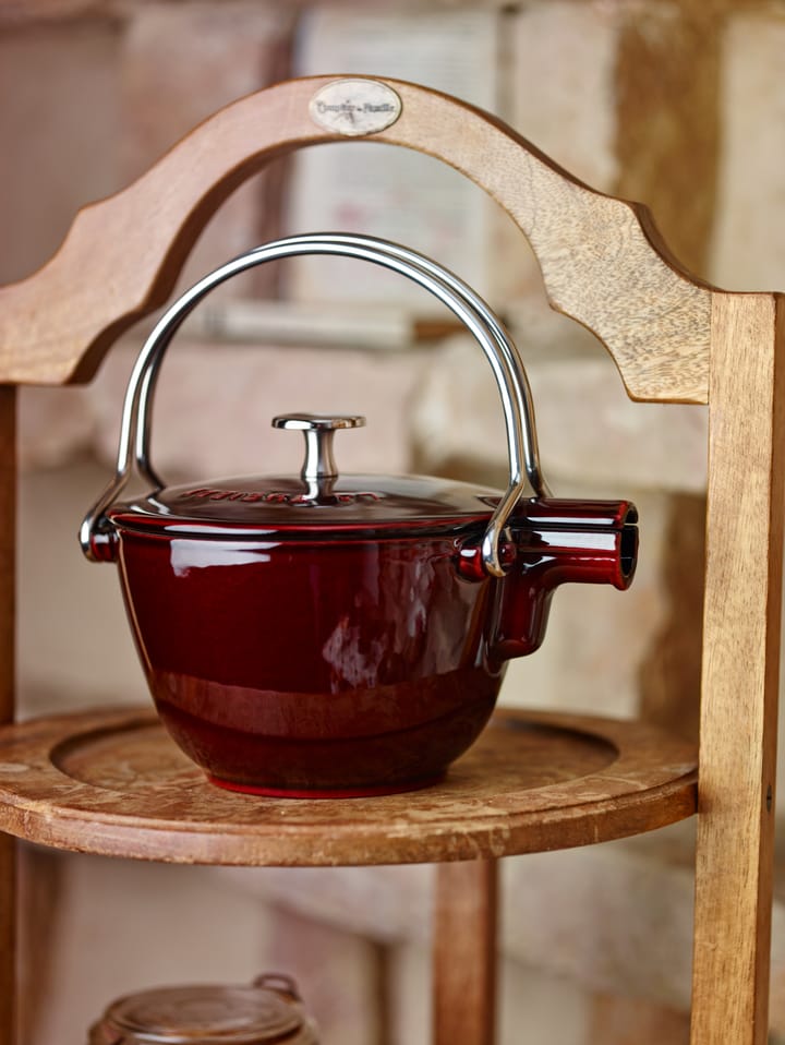 Tetera Staub de hierro fundido redonda 1,15 L, Rojo granadina STAUB