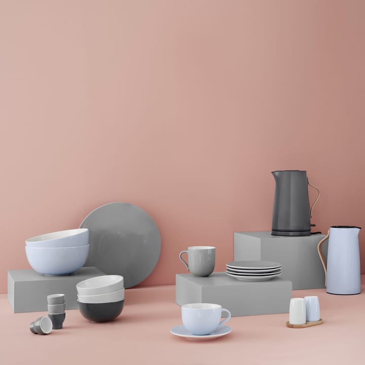 2 Platos Emma, gris Stelton