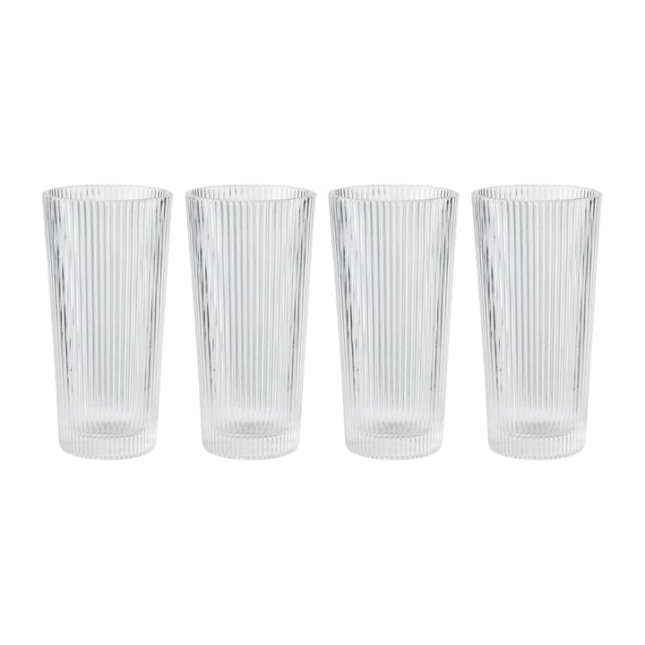 4 Vasos Pilastro long drink 30 cl - Clear - Stelton