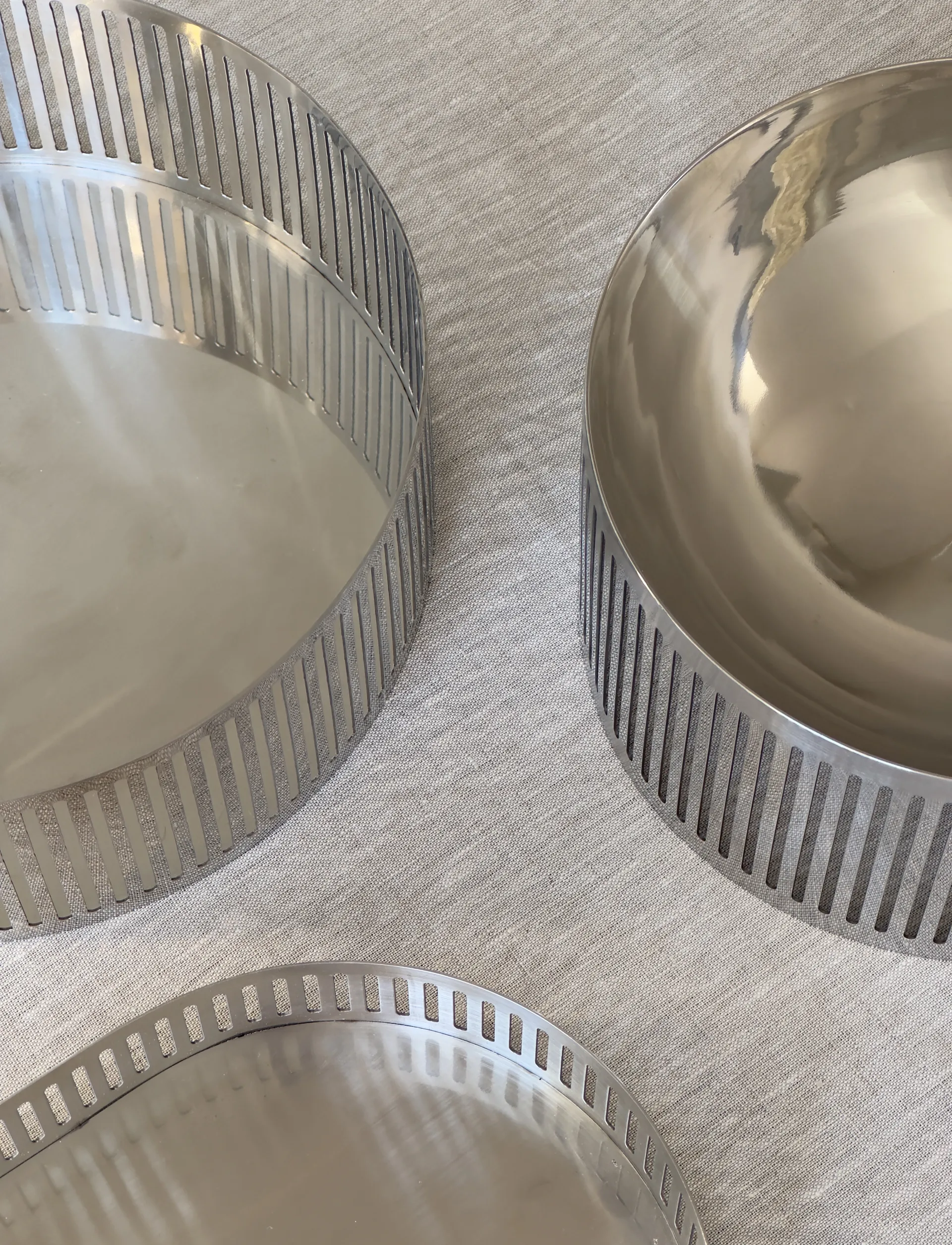 Bandeja Orlo, acero, Ø17 cm Stelton