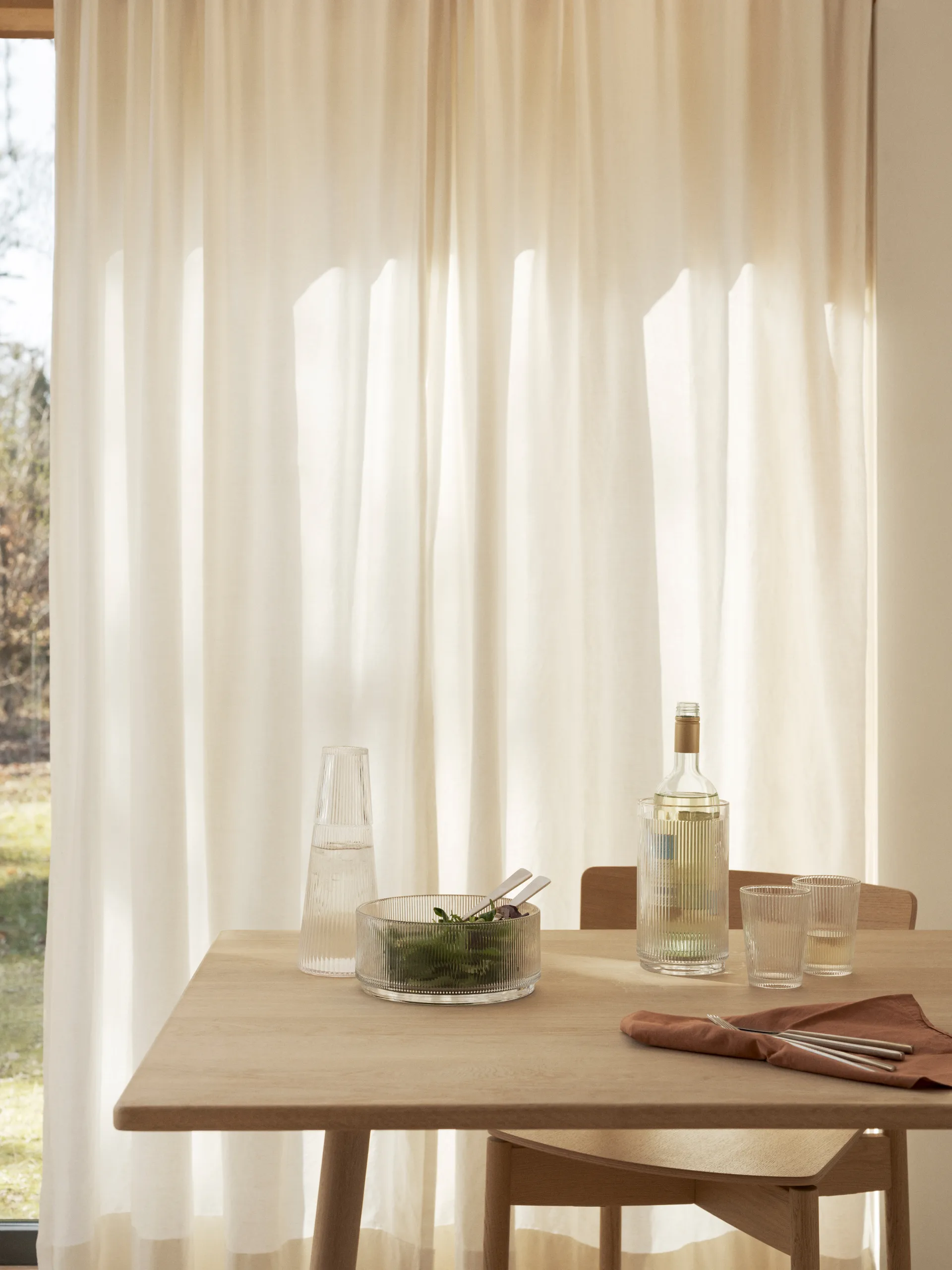 Bol para servir Pilastro Ø21 cm, Clear Stelton