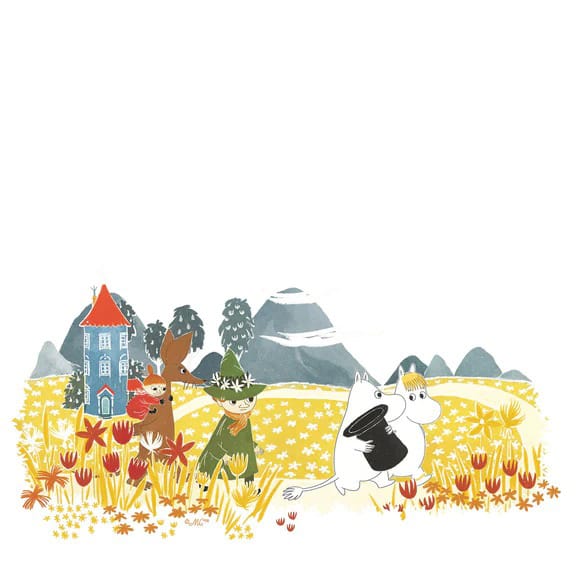 Botella termo Carrie 0,5 L, Moomin sky Stelton