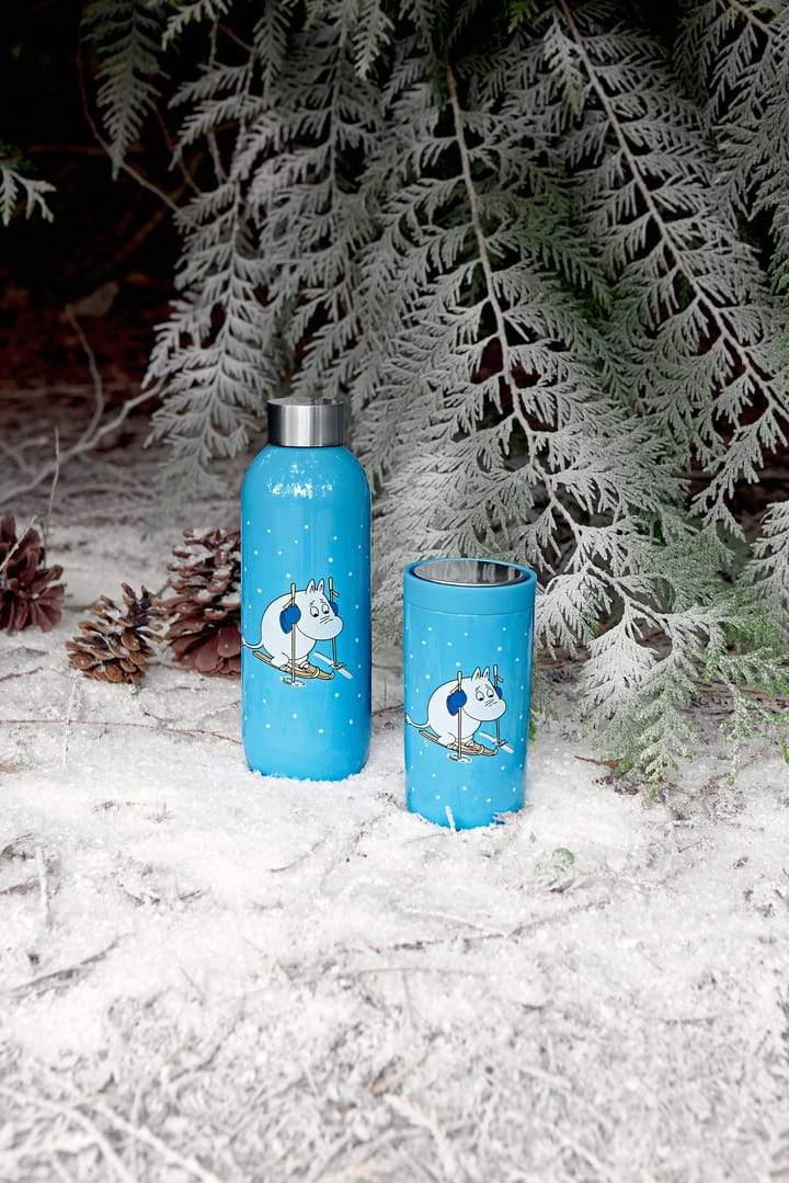 Botella termo Keep Cool Moomin 0,6 l, Moomin skiing Stelton