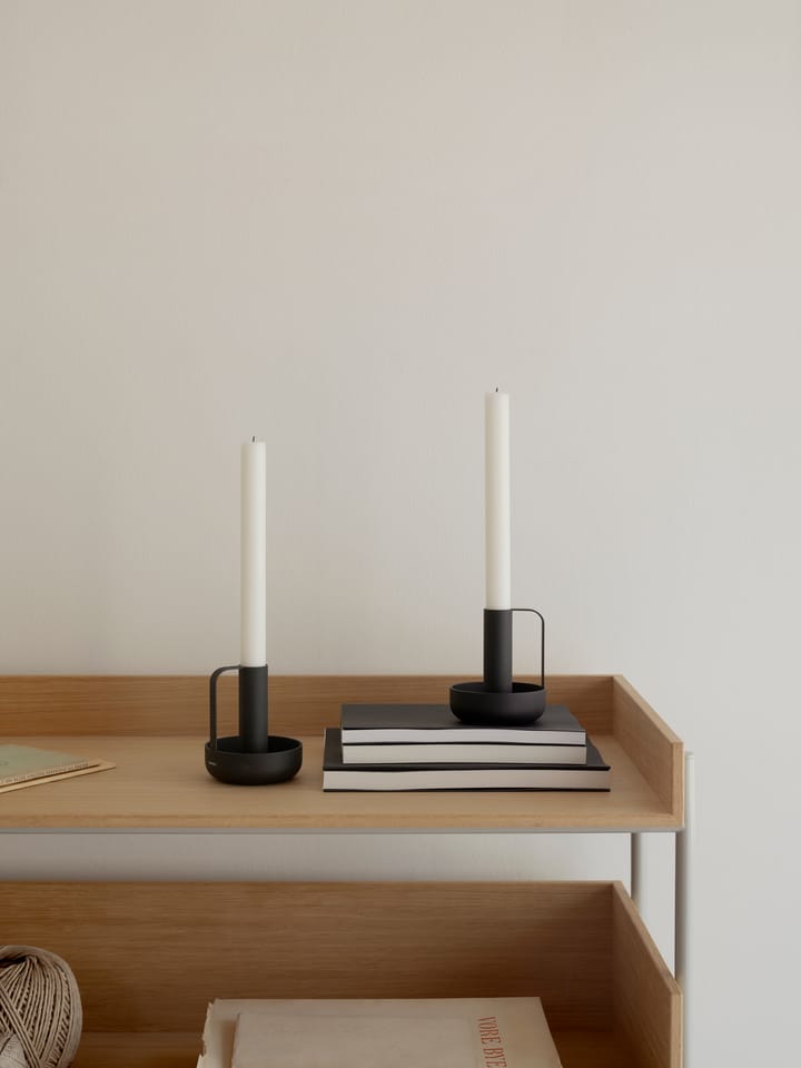 Candelabro Ida 10 cm, Black Stelton