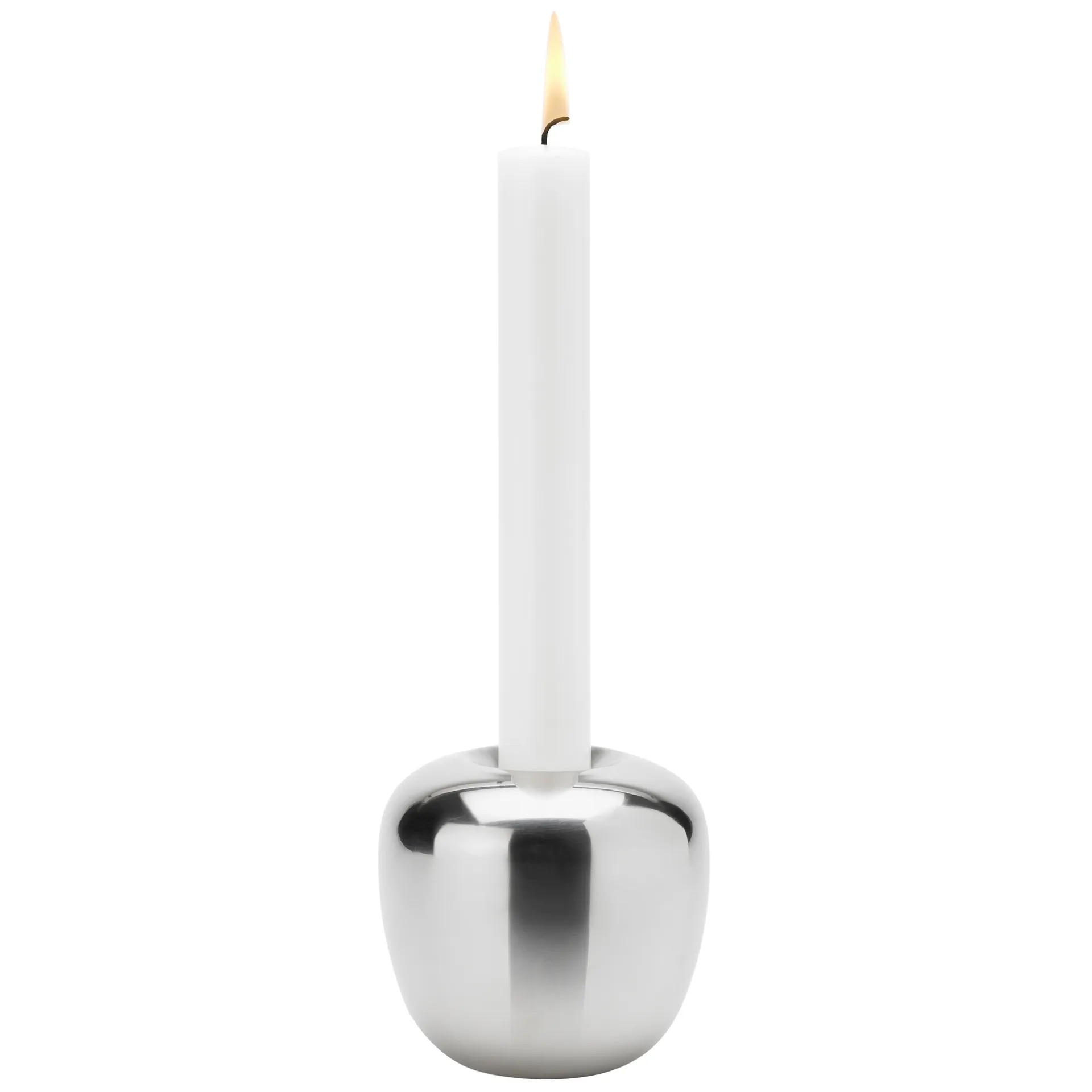 Candelabro Ora acero inoxidable, Grande Stelton
